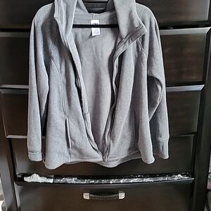 Athletic works extra large 16-18 full zip medium gray hoodie